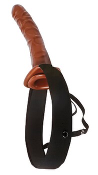 10'' Chocolate Dream Hollow Strap-on