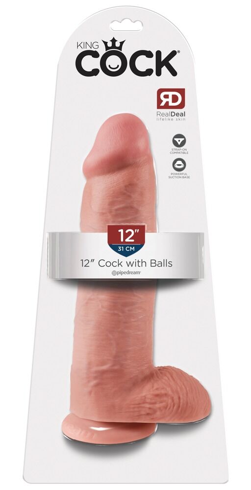 12'' Cock with Balls