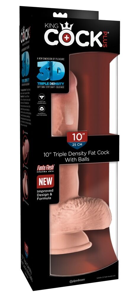 10'' Triple Density Cock